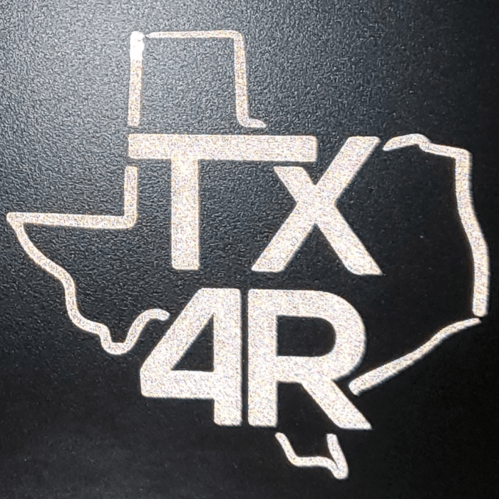 TX4R Classic Vinyl Decals - Image 4