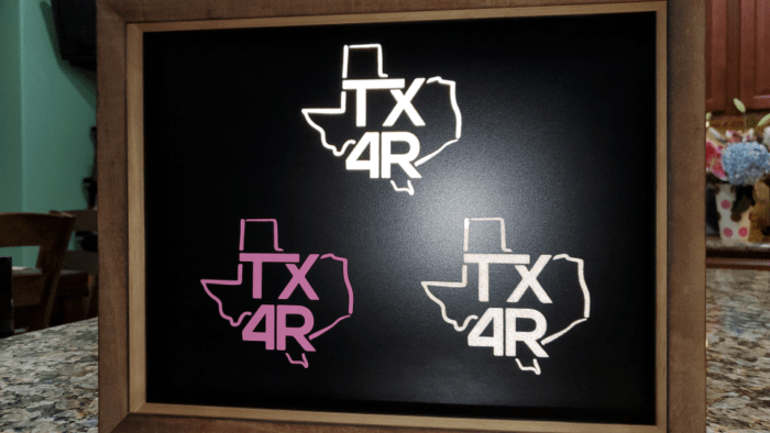 TX4R Classic Vinyl Decals - Image 2