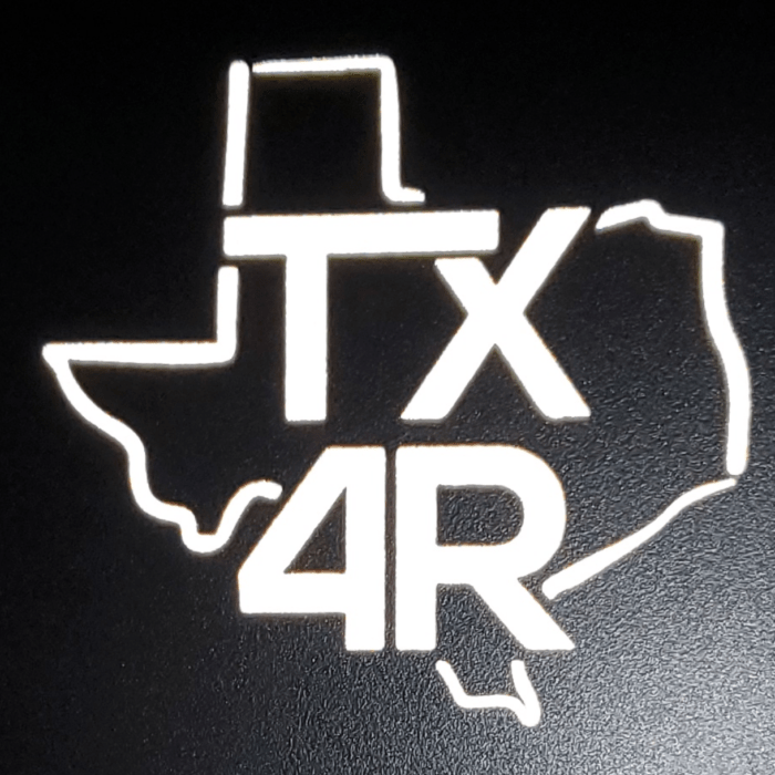 TX4R Classic Vinyl Decals - Image 6