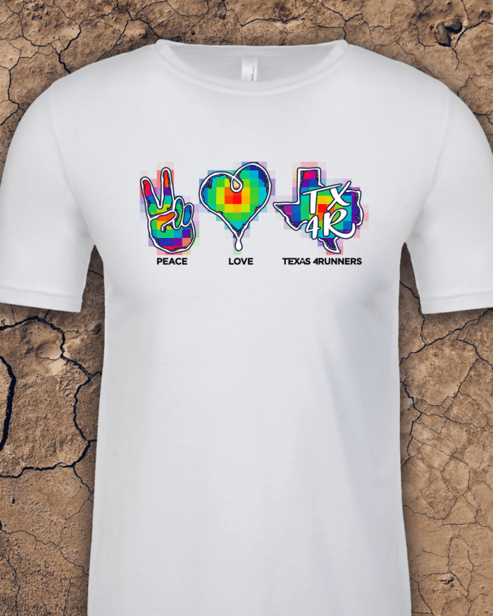 TX4R Peace, Love T-Shirt