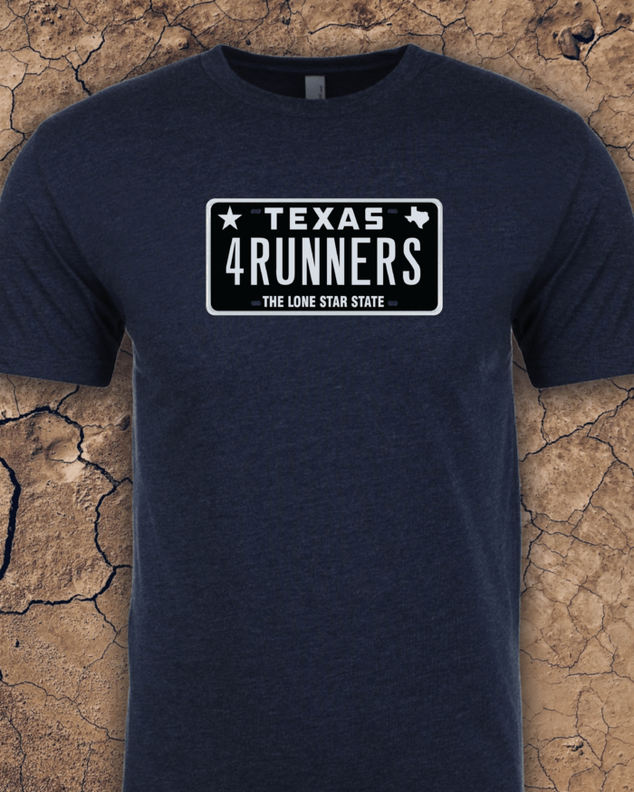TX4R Black License Plate T-Shirt, Men's - Image 3