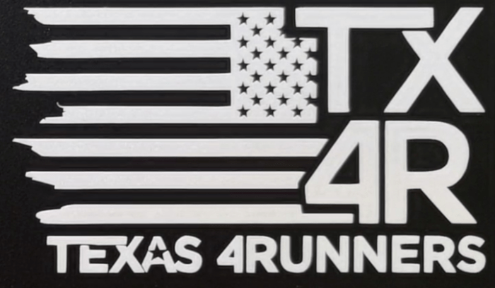 TX4R US Flag - Vinyl Decal Combo - Image 3