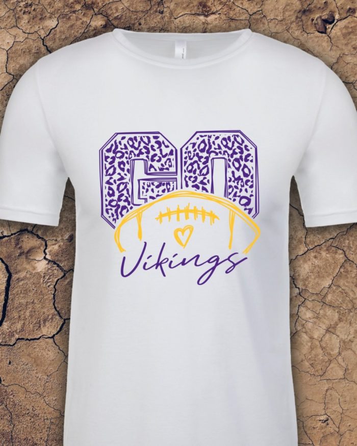 Vikings Leopard T-Shirt