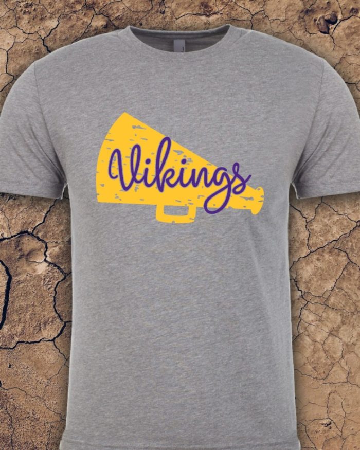 Vikings Cheer Megaphone T-Shirt